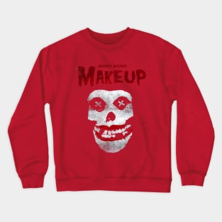 Bailey Sarian skull murder mystery and makeup Crewneck Sweatshirt